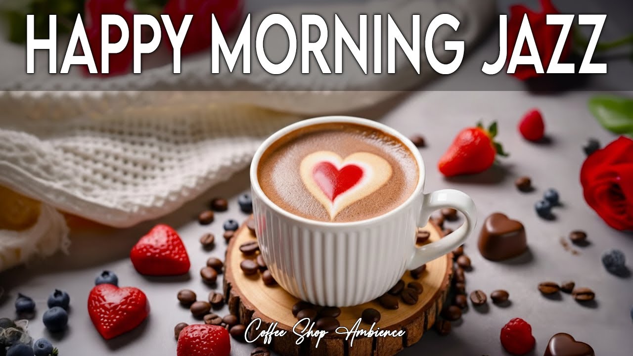 Happy Morning Jazz☕ Relaxing Bossa Nova Instrumental and Jazz Cafe Music for Studying and Relax.