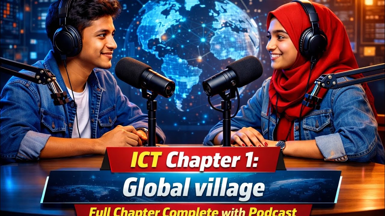 বিশ্ব ও বাংলাদেশ প্রেক্ষিত || ICT chapter 1: Complete full chapter with podcast ||Learn with podcast