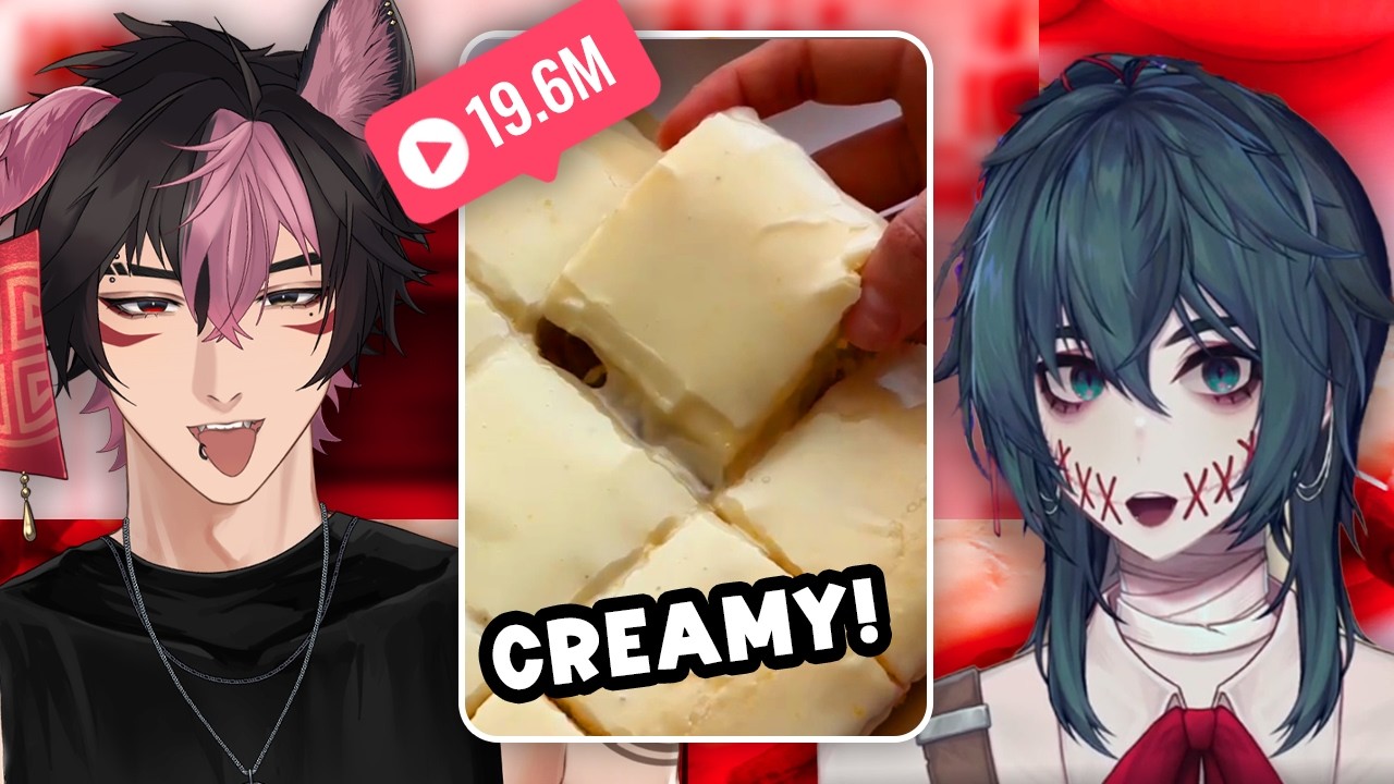 I Tried Making TikTok LEMON BROWNIES w Omi_VT