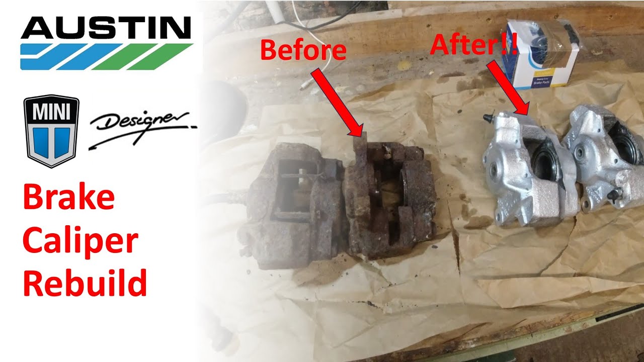 Project Designer EP43 - Brake Caliper rebuild. 1989 Austin Mini (8.4 inch disc brakes)