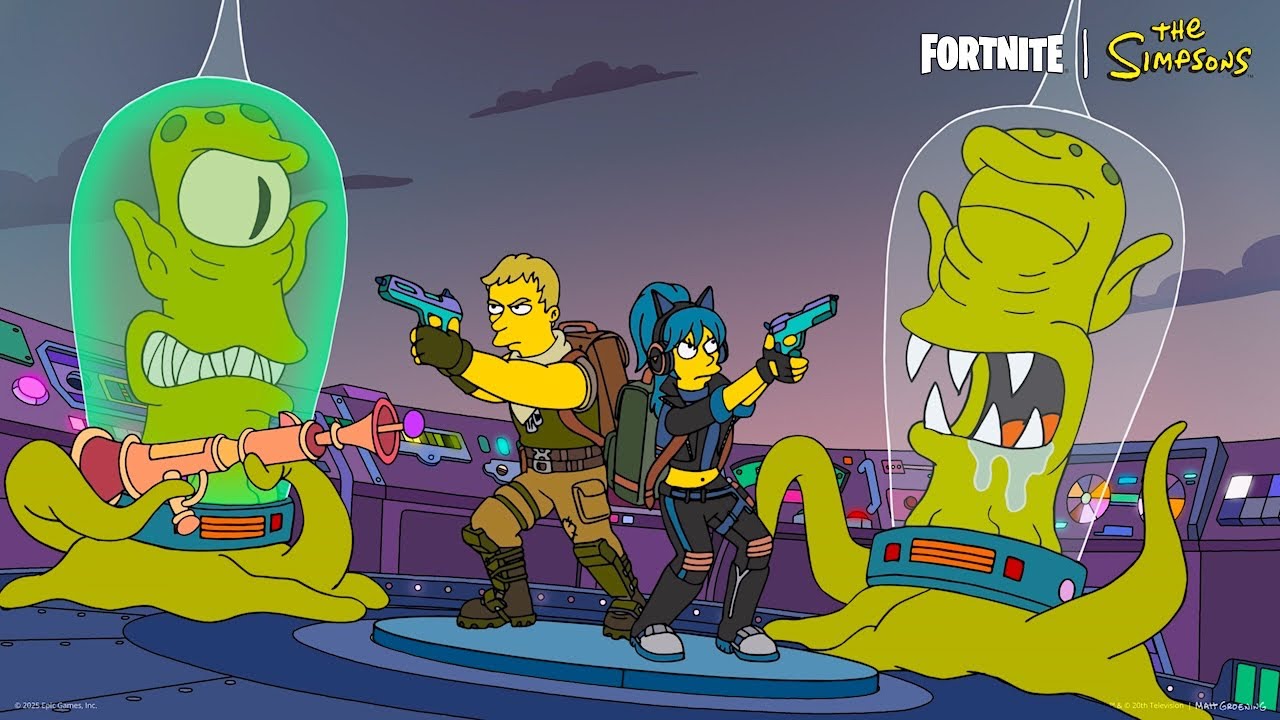 Fortnite/ The Simpsons Live Event auf Deutsch 