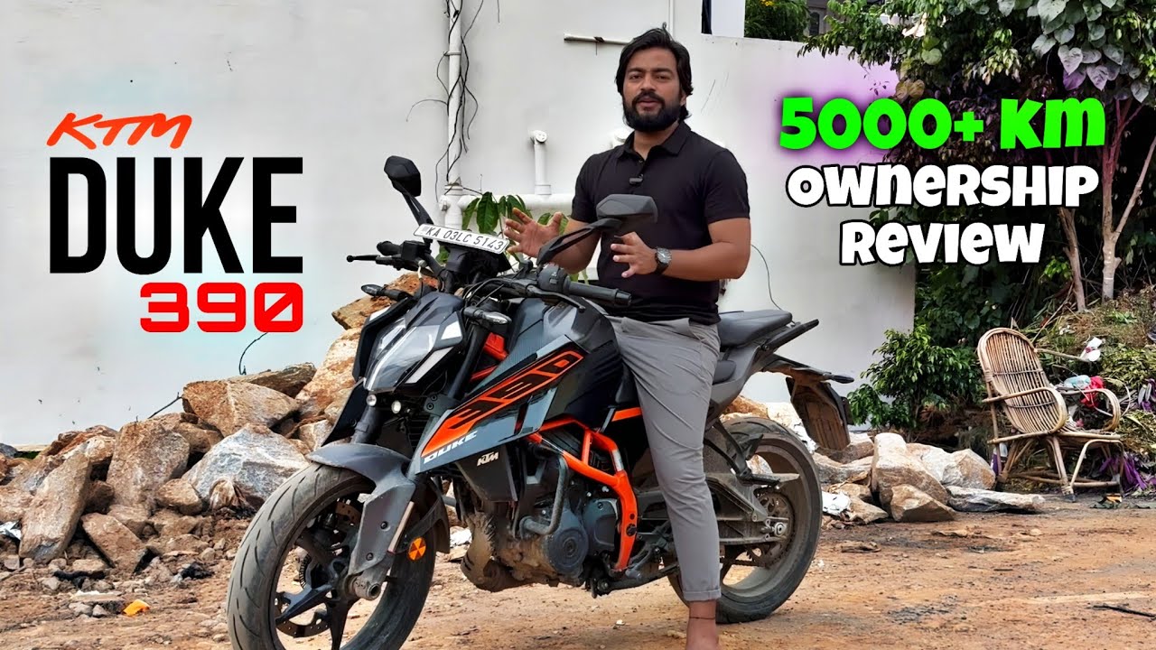 New Ktm duke 390 Ownership Review | 5000+ kilometres | Adarsh Tiwari