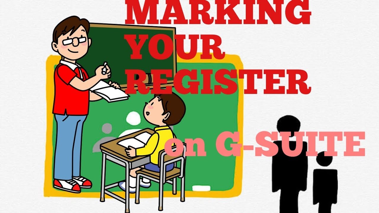 How to Mark your Register on Google Classroom (G-Suite) {for Teachers}