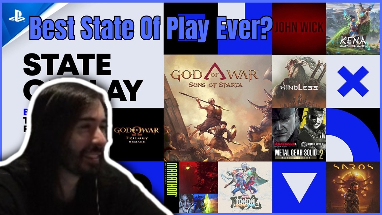 Charlie Watches Game Trailers From The PlayStation State of Play | MoistCr1TiKaL