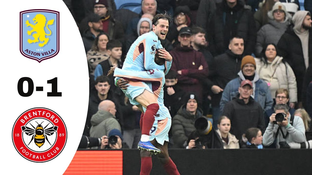 Aston Villa 0-1 Brentford | Highlights | Premier League 2026