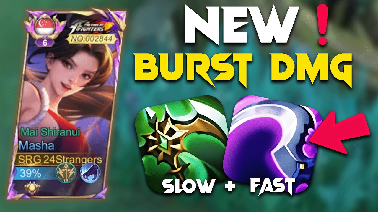 WHY BURST BUILD MASHA IS OVERPOWER FOR SOLO QUEUE IN NEW SEASON!