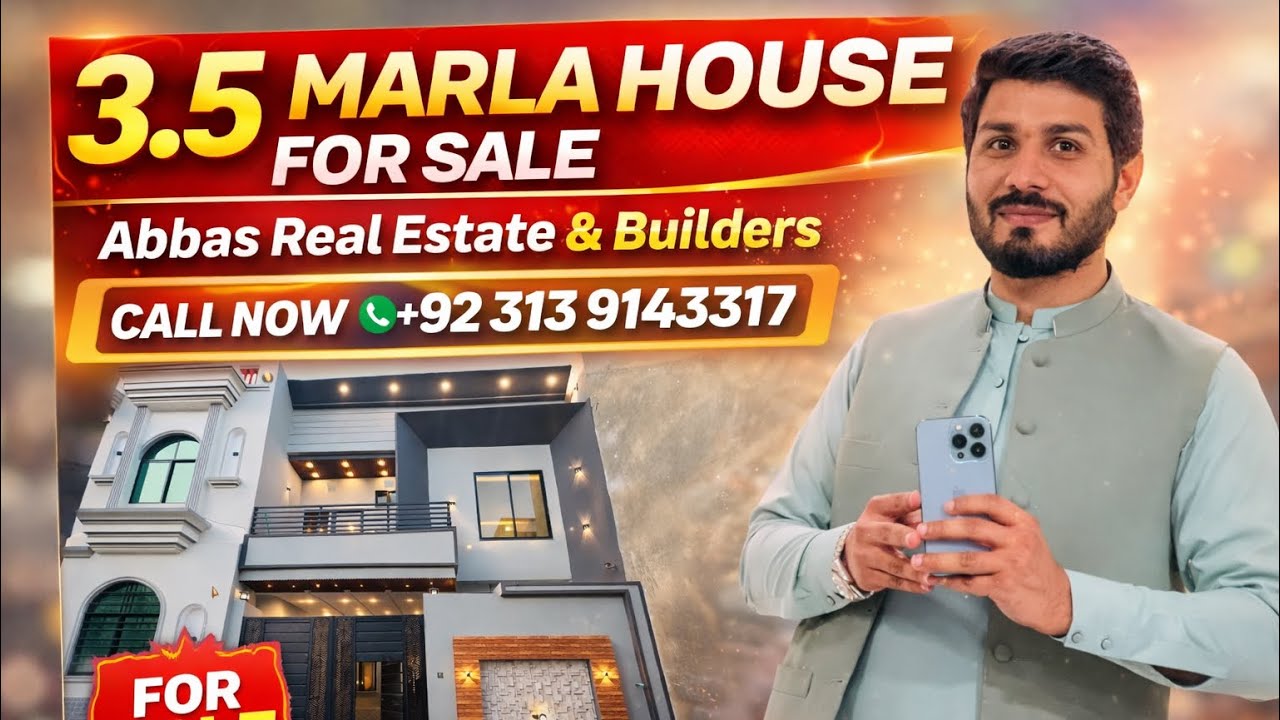 3.5 Marla House Design In Pakistan | 3.5 Marla House For Sale On Warsak Road , Peshawar|