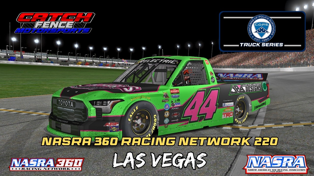 C.O.P.S. Truck Series | NASRA 360 Racing Network 220 | Las Vegas Motor Speedway