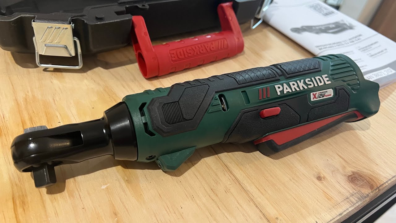 Llave trinquete recargable 12v Parkside ( Lidl )
