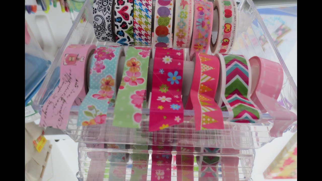 Organizador para washi Tapes | Haz tu Area para envolver regalos