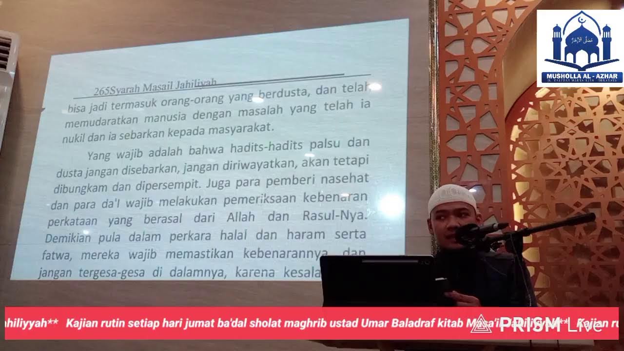 Siaran langsung Musholla Al Azhar