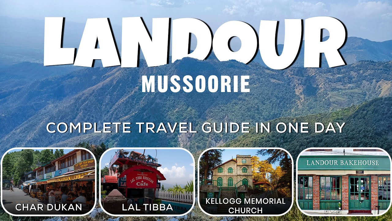 Landour Mussoorie Vlog | Char Dukan, Lal Tibba, Landour Bakehouse #mussoorie #landour #uttarakhand