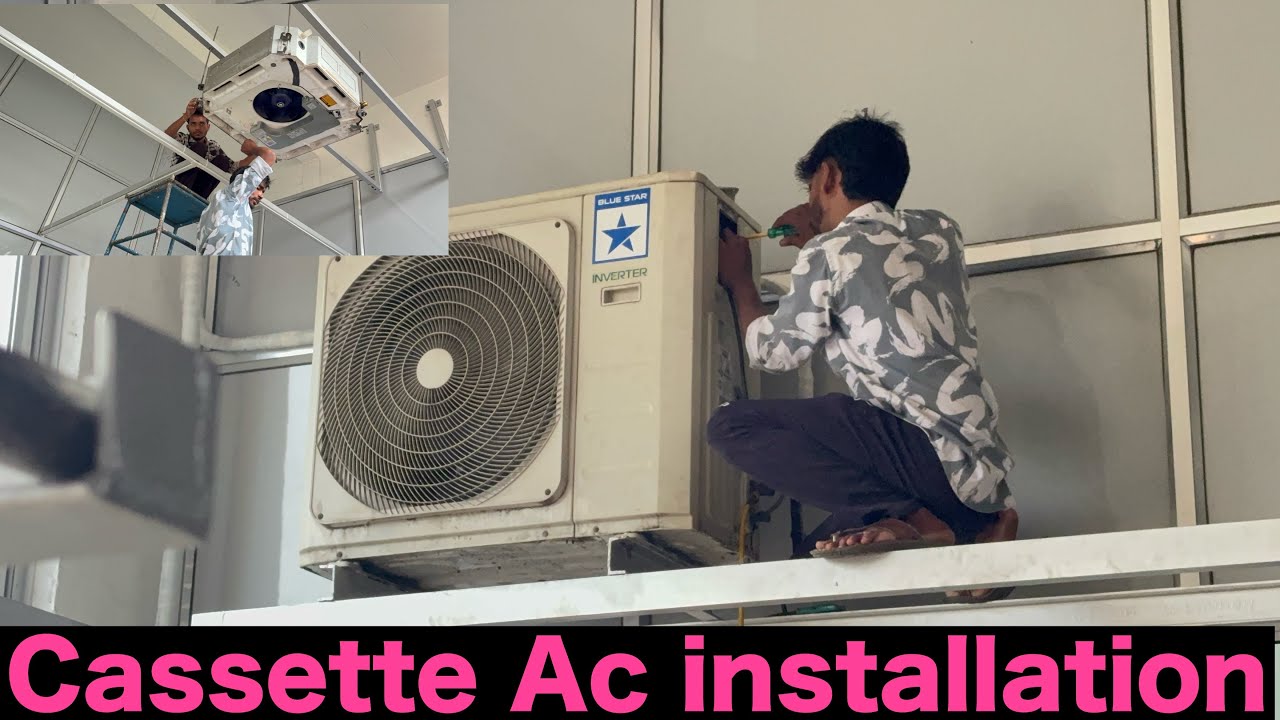Blue Star cassette  by Arman Refrigeration at For any AC or chiller work, contact us at 9890287864.