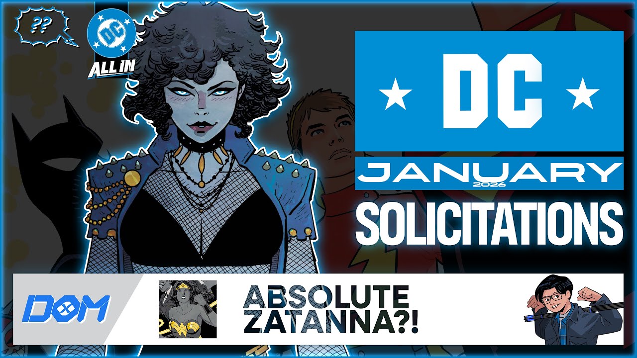 DC ALL IN Январь 2026 Приглашения: Абсолютная Затанна присоединяется к битве, а Том Кинг покидает...