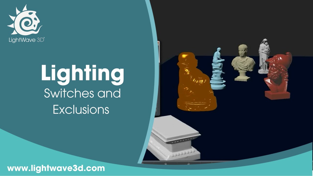 Lightwave 3D Switches and Exclusions