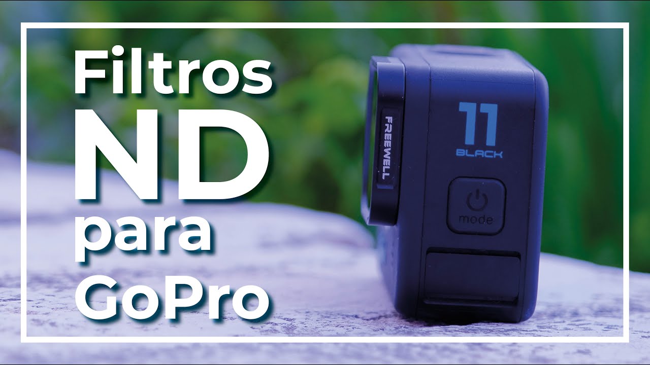 ¿Para qué sirven los filtros ND en GoPro?