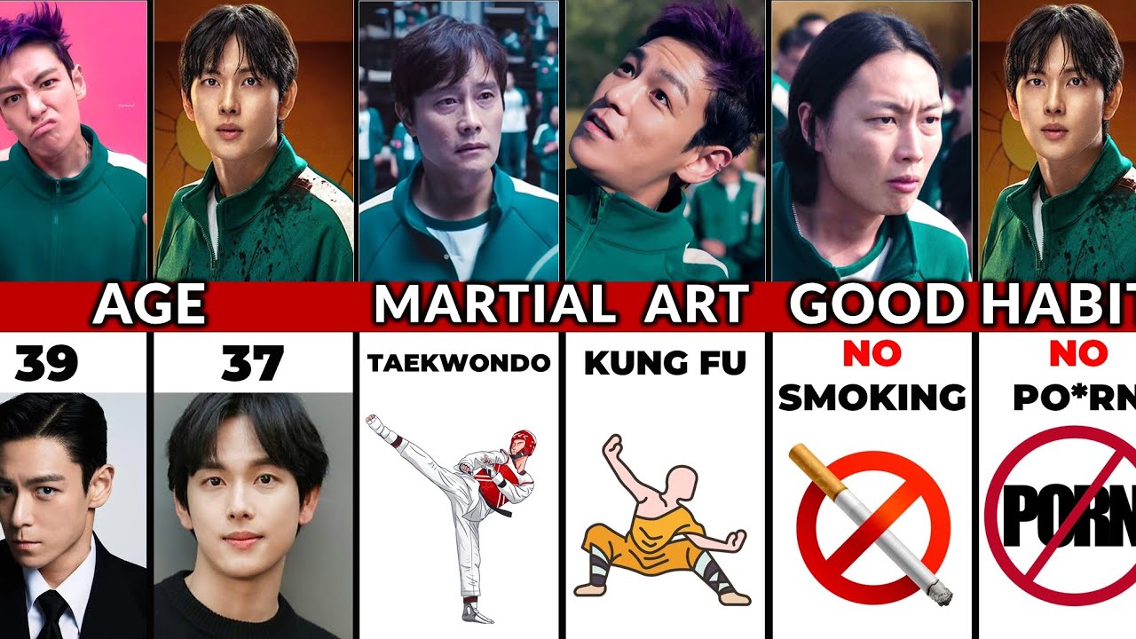 💊 Thanos vs 😈 Front Man vs 💰 MG Coin  vs 🗡Nam Gyu | SQUID GAME 3 COMPARISON