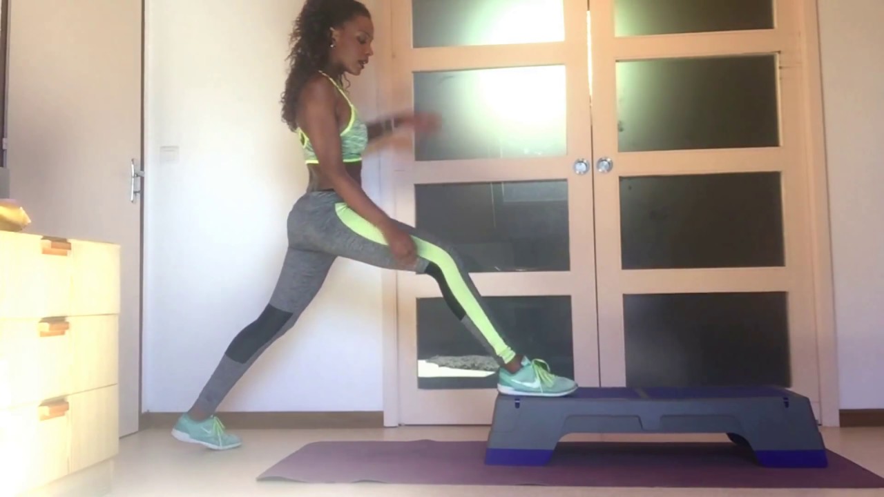 RENFORCEMENT MUSCULAIRE AVEC UN STEP