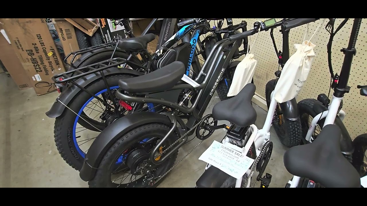ETG ebikes for sale update from Traders World July 2024. See details below!