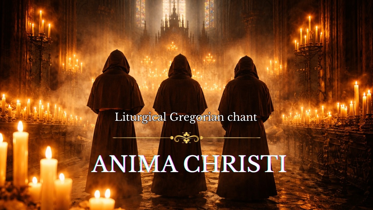 In nomine Patris, et Filii, et Spiritus Sancti (Anima Christi) - Gregorian chant / Prayer for Peace