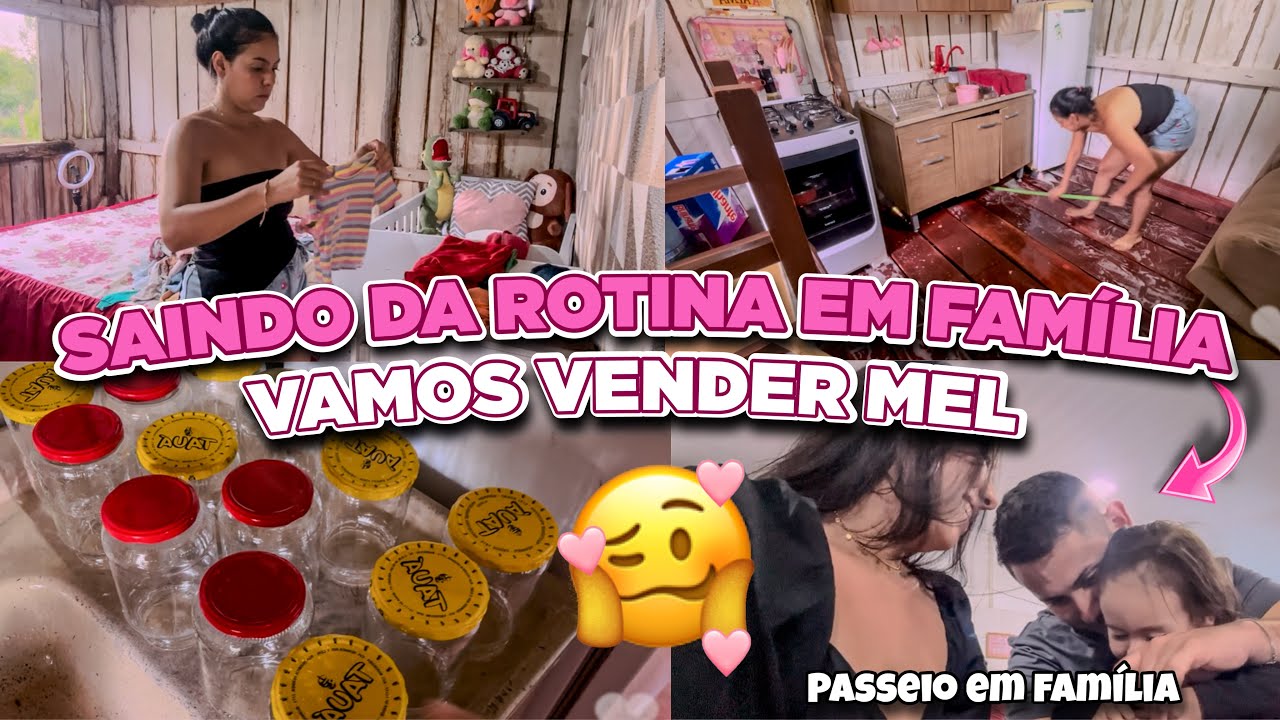SAINDO DA ROTINA EM FAMÍLIA 💕+ CONFRATERNIZAÇÃO DO TRABALHO - VAMOS VENDER MEL || Natália Moro