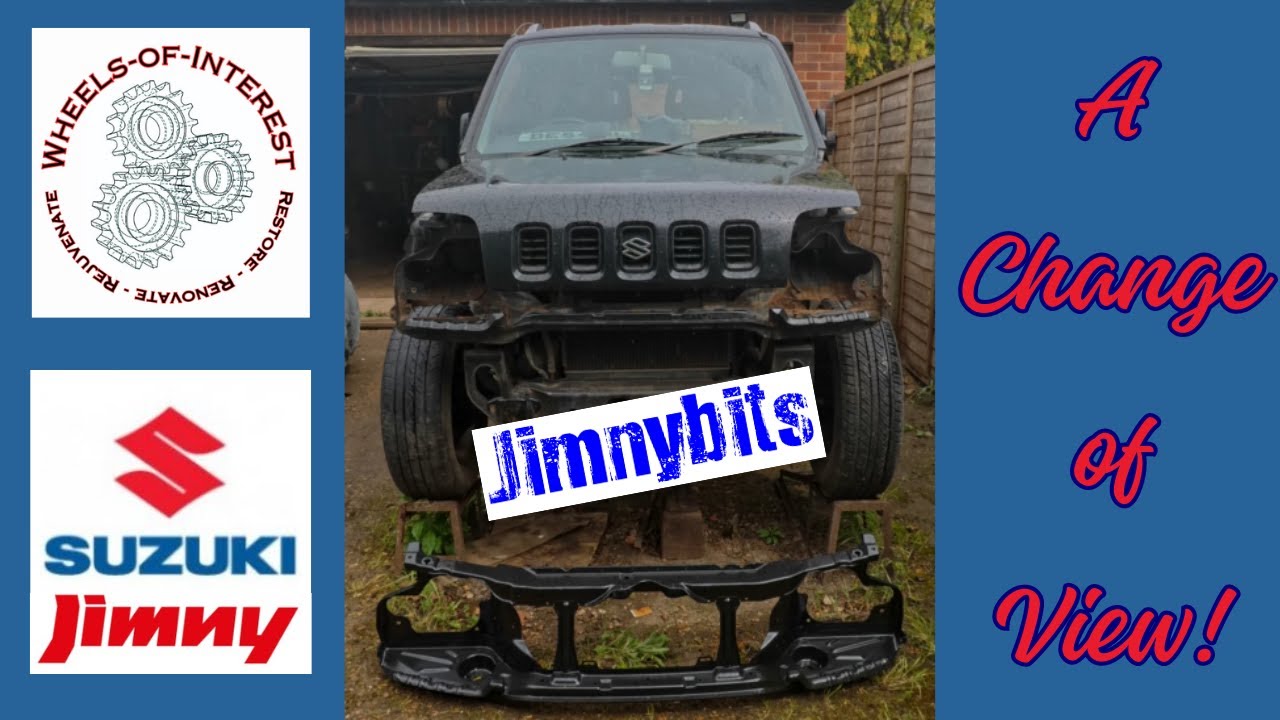 Suzuki Jimny Ep9: A Change of View - Front end slam panel replacement.