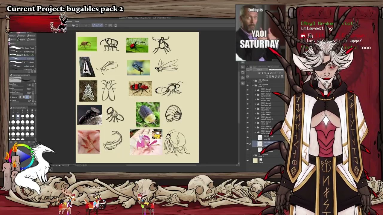 First stream of da year come hang