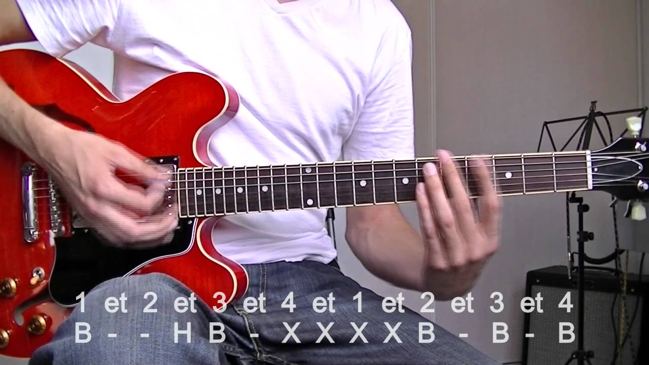 Tuto guitare : Smell like teen spirit (Nirvana) entier avec solo