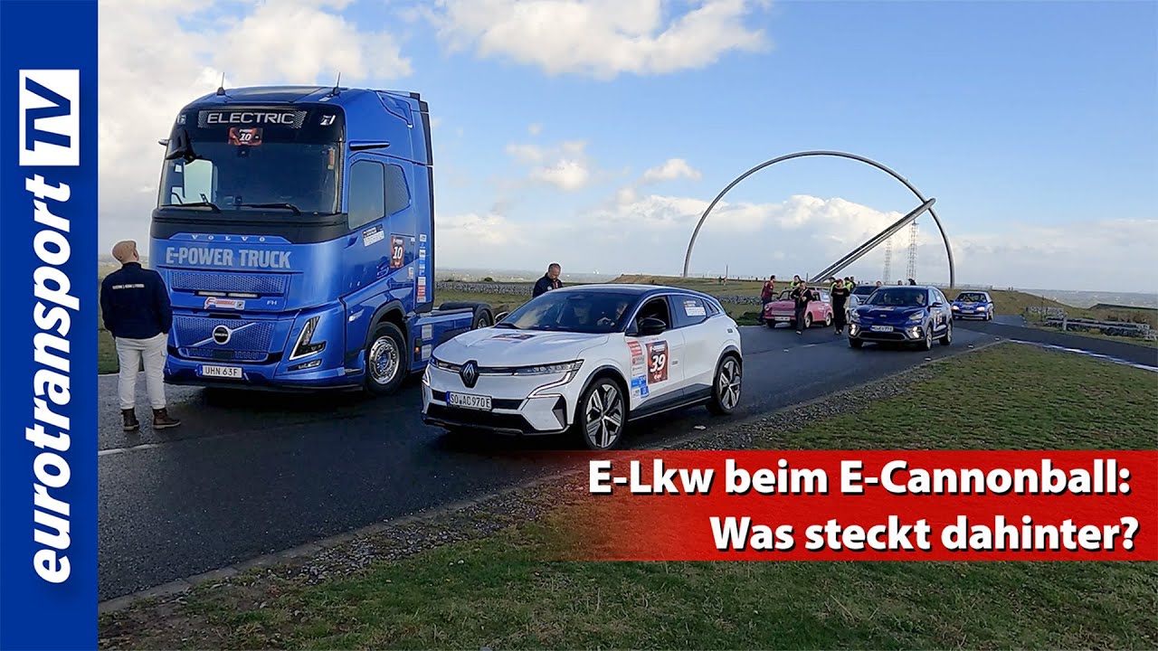 E-Cannonball 2025: Volvo überrascht mit Elektro-Lkw-Power
