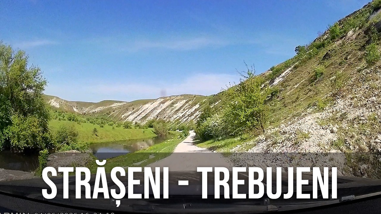 Drive from Straseni to Trebujeni camping site | 04/05/2025