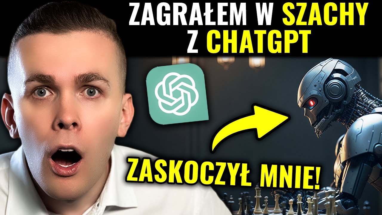 Jak ChatGPT gra w szachy? CZŁOWIEK vs AI BOT - Gra ze sztuczną inteligencją | Michał Kanarkiewicz