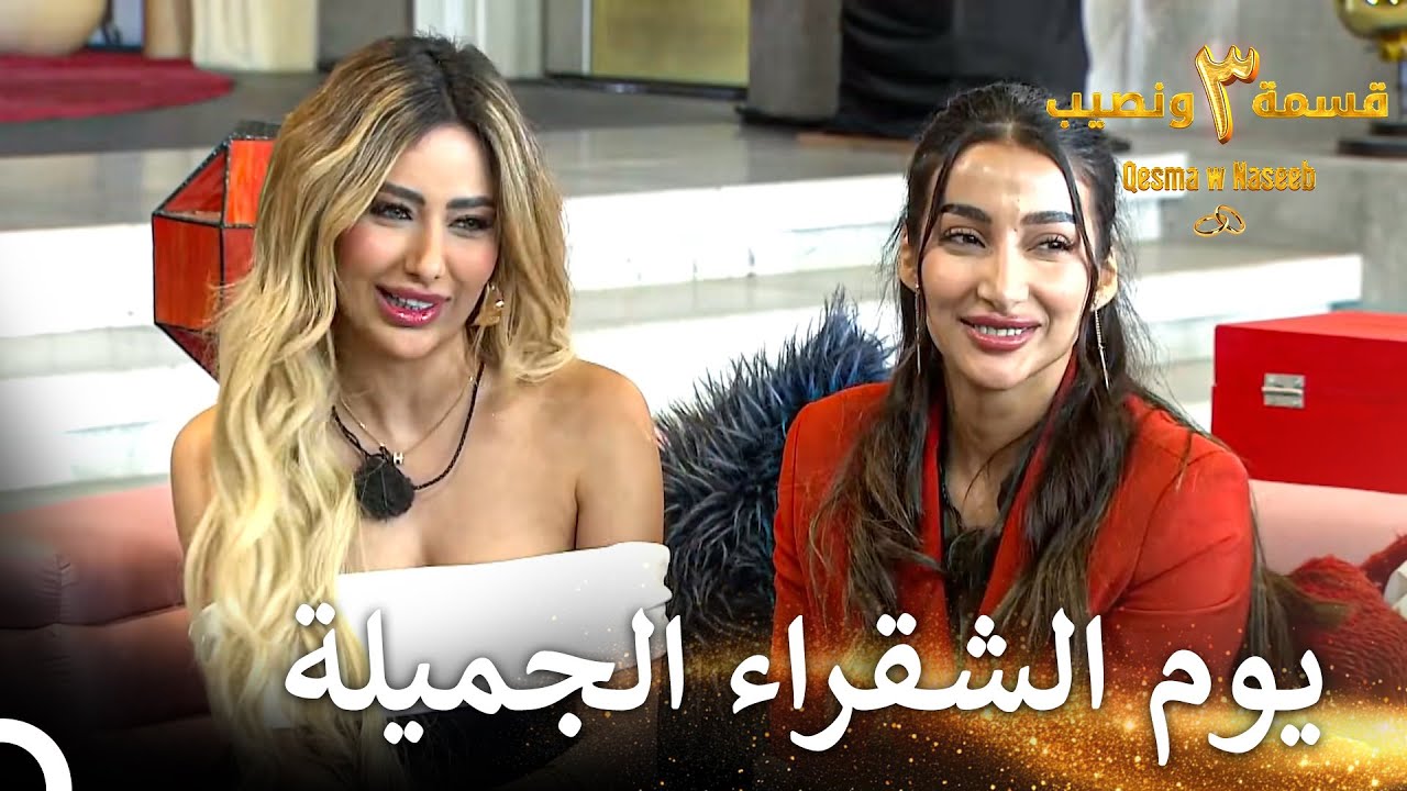 خبيرة الحياة الجميلة بيننا | قسمة ونصيب الموسم 3 الحلقة 62 - Qesma w Naseeb