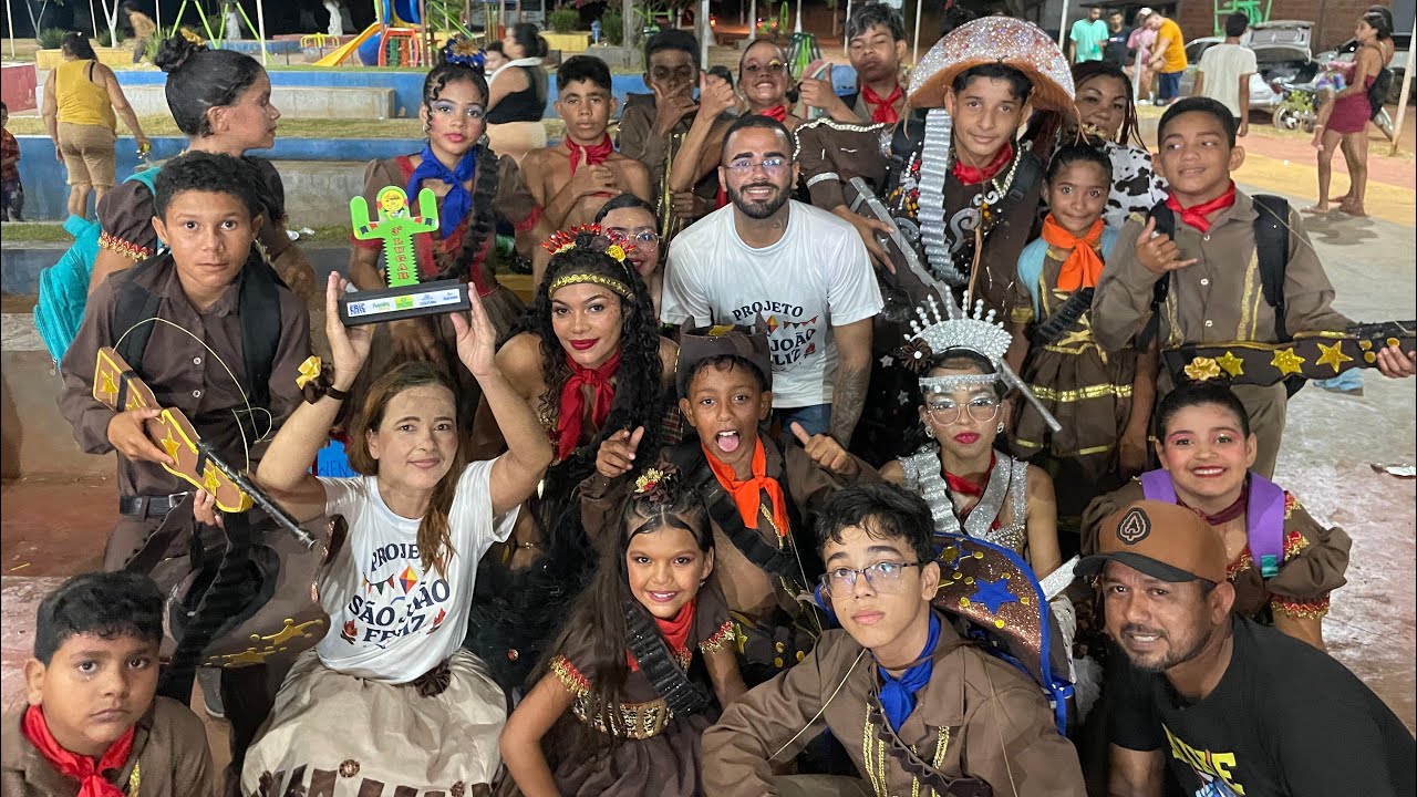 Apresentação do projeto São João feliz, os cangaçeiros  2025