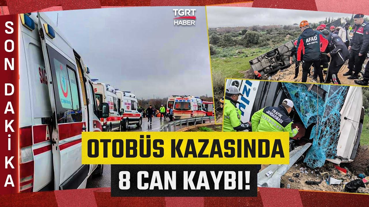 #SONDAKİKA | Antalya’aki Otobüs Kazasında 8 Can Kaybı! Çok Sayıda Yaralı Var - TGRT Haber