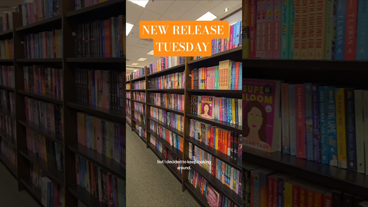 New Release Tuesday Vlog📚#barnesandnoble #newrelease #booktube #books #bookshopping