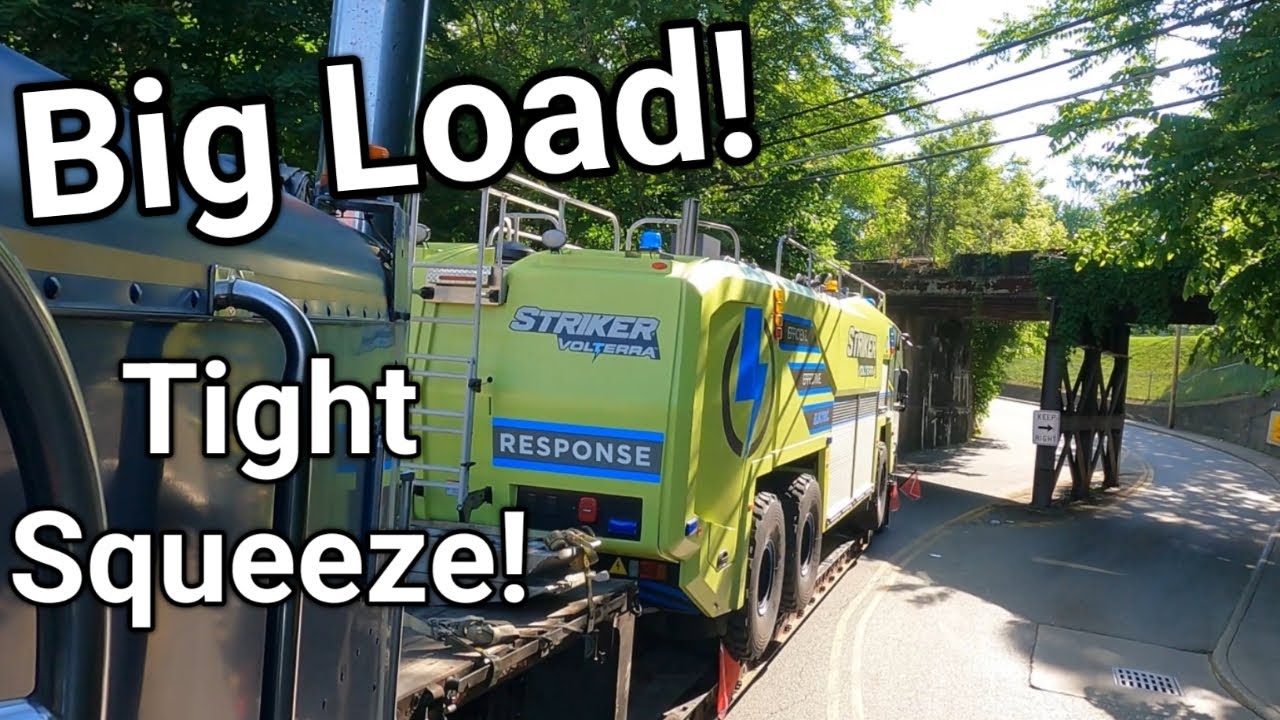 Oversized Load Detour Nearly Gets My Load Stuck!   90,500 LB Gross!