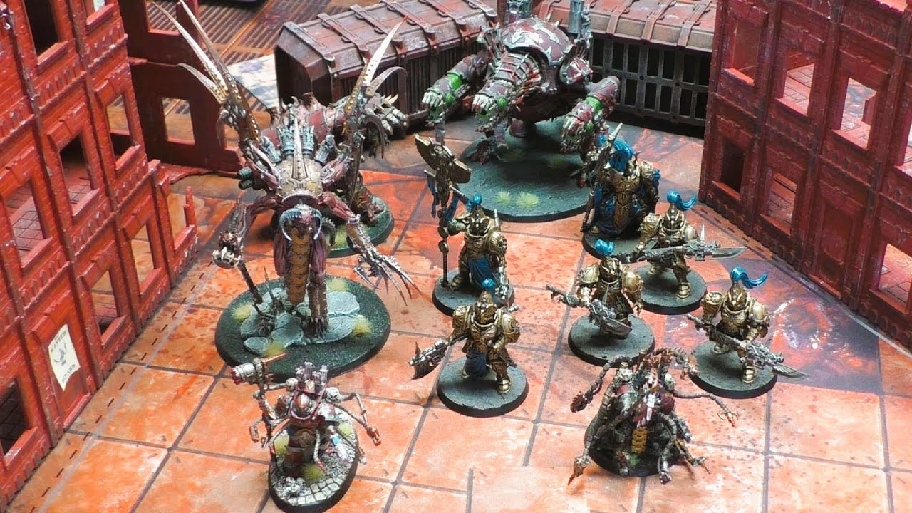 Warhammer 40k - Battlereport 598 - Chaos Space Marines vs. Custodes (DE)