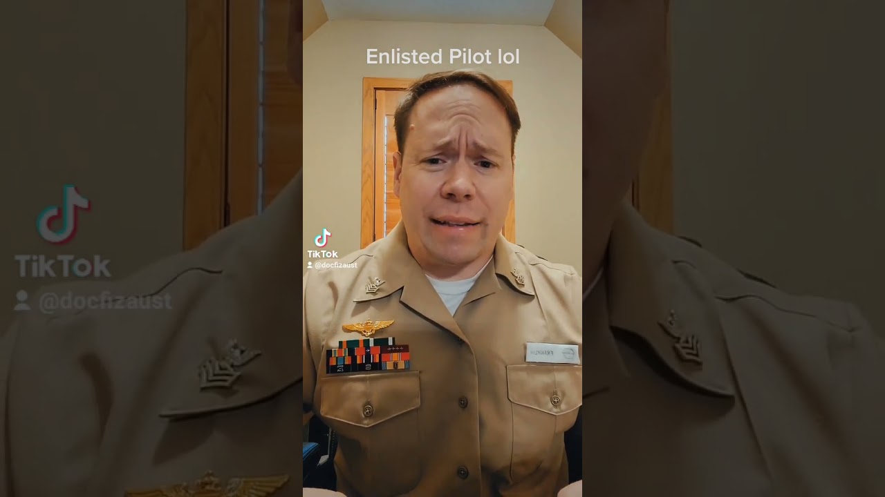 Enlisted Top Gun Pilot
