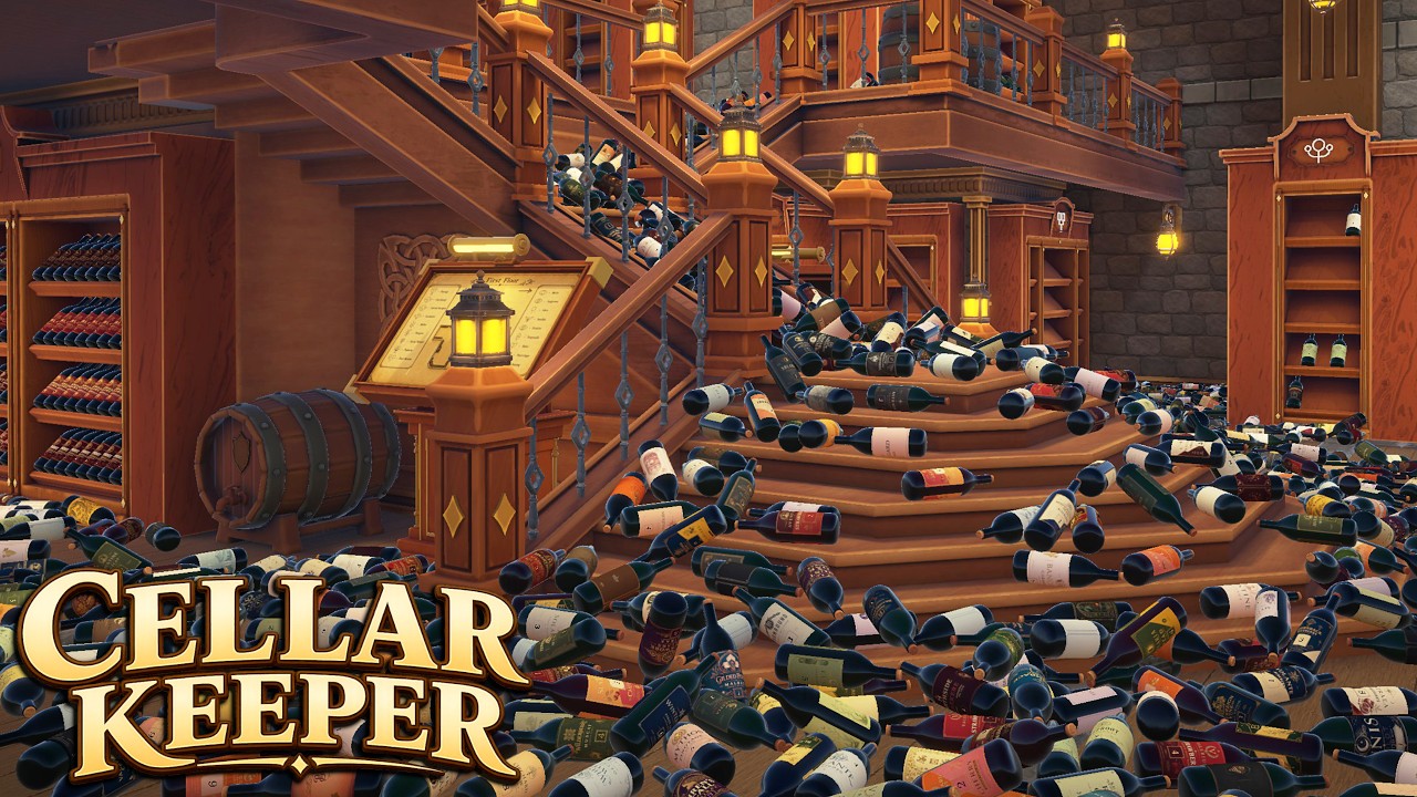 Убираем 2448 бутылок вина... | Cellar Keeper | Первый взгляд
