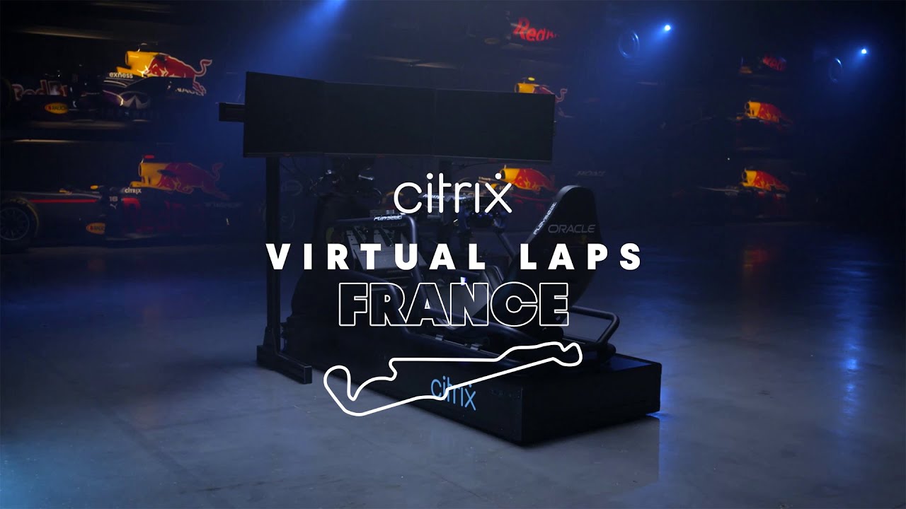 @citrix Virtual Lap | Max Verstappen at the French Grand Prix