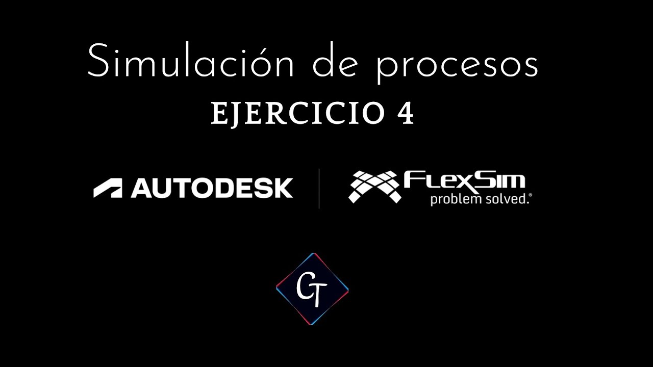 Simulación de procesos en FlexSim ejercicio 4