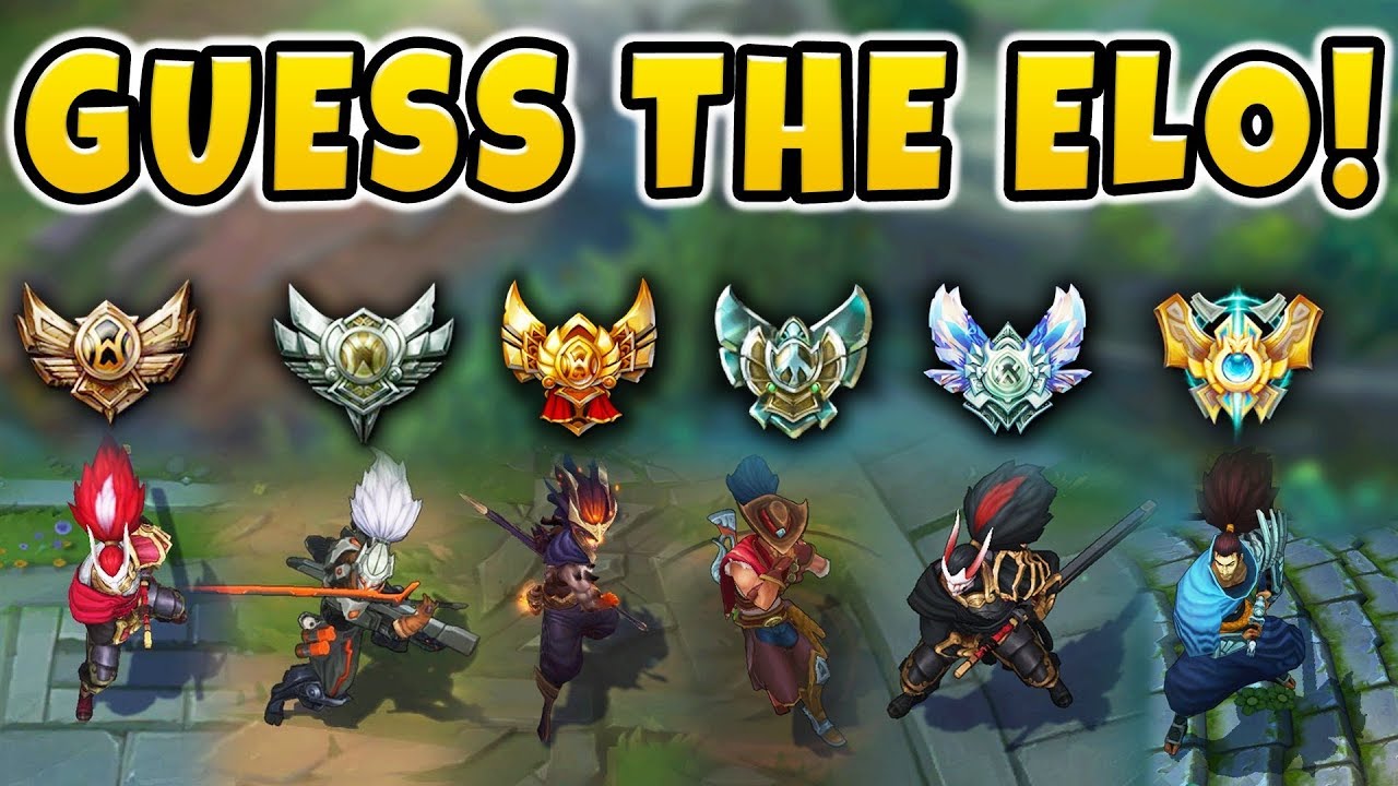 CAN YOU GUESS THE ELO? (YASUO PLAYERS EDITION) | ELO GUESS CHALLENGE! - League of Legends