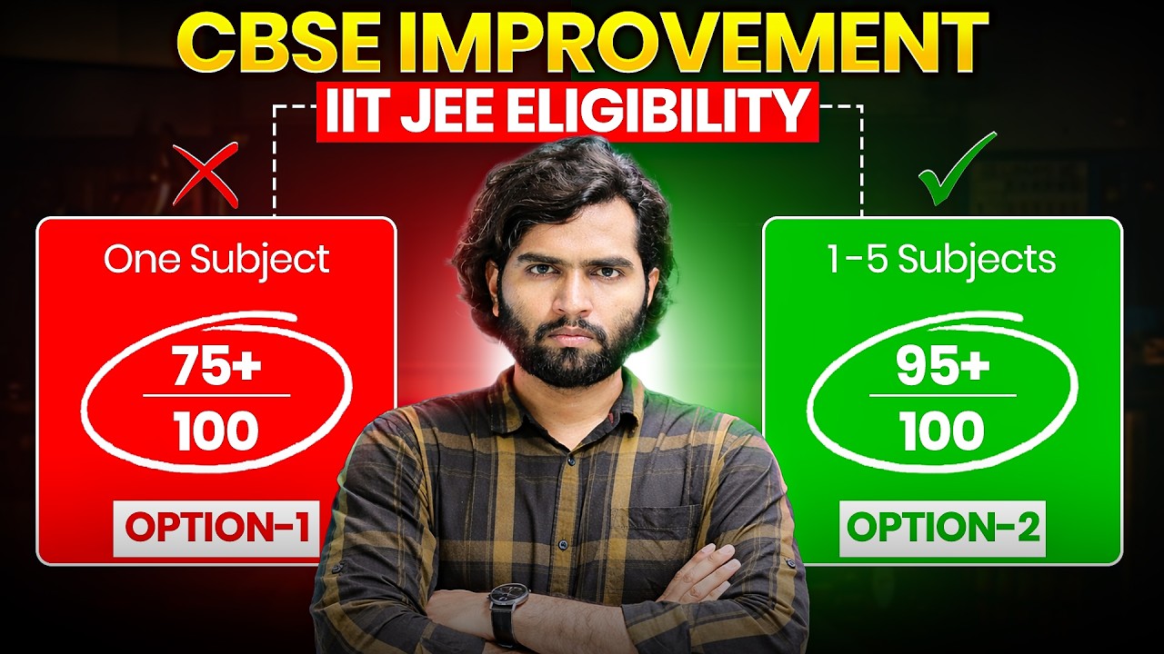 How to Apply for CBSE Improvement Exam | Complete Process for JEE 75% Criteria