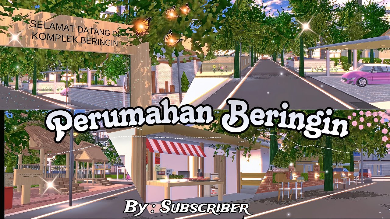 BAGI BAGI ID LAGII GUYSS PERUMAHAN BERINGIN AESTHETIC DI SAKURA SCHOOL SIMULATOR