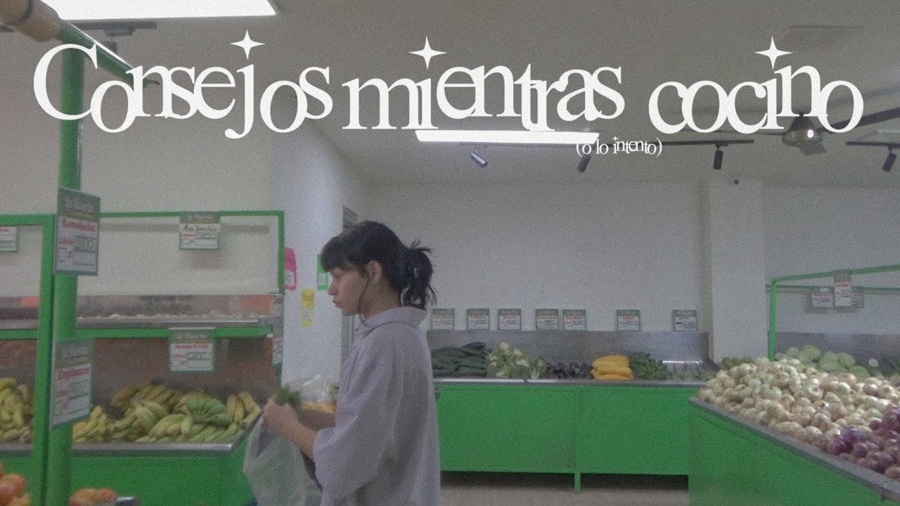 Dándonos consejos mientras cocino (o eso intento)
