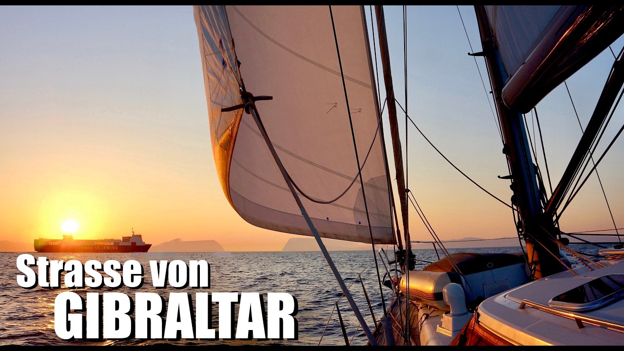 Von Gibraltar erstmals raus auf den Atlantik