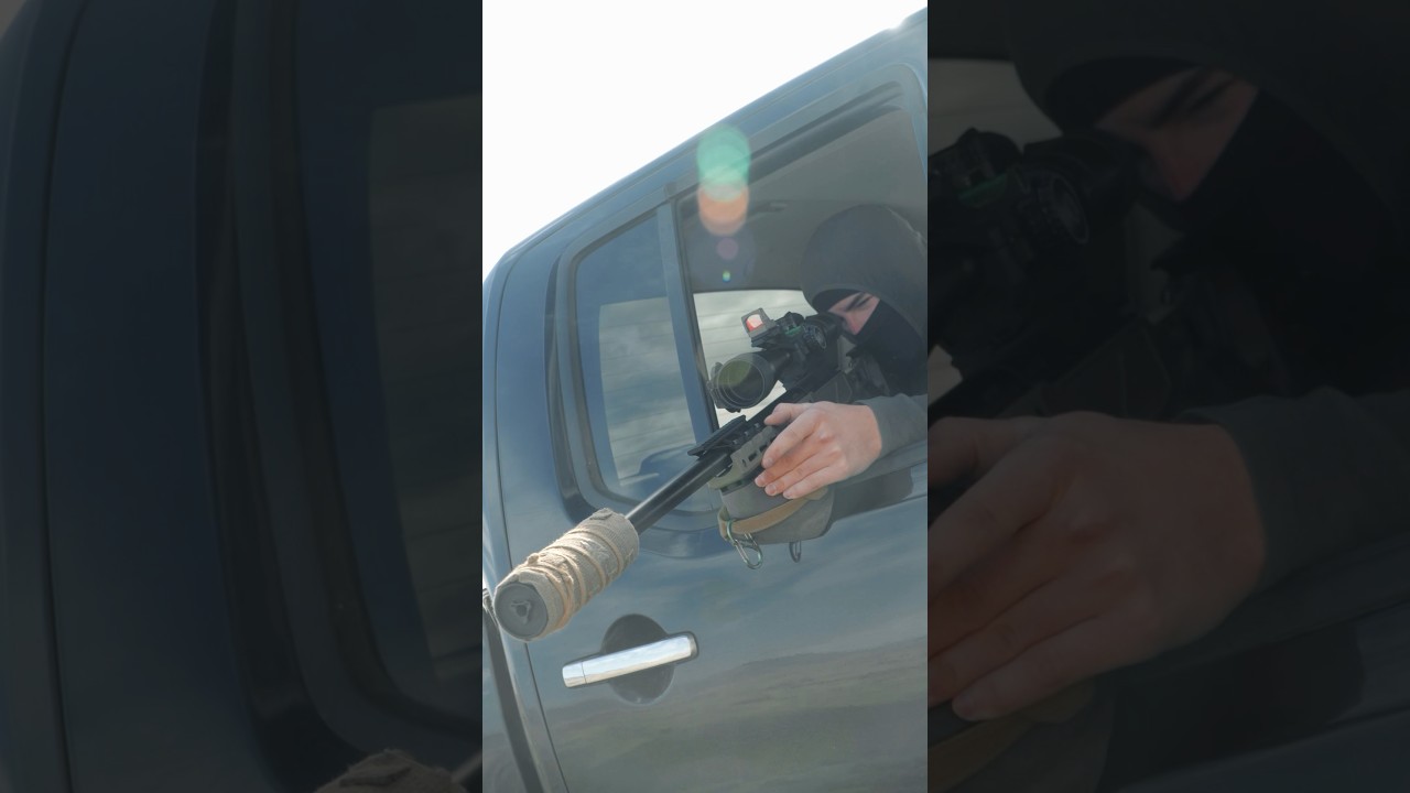 Shooting long range out of a truck - Seekins Hit M3 #sniper