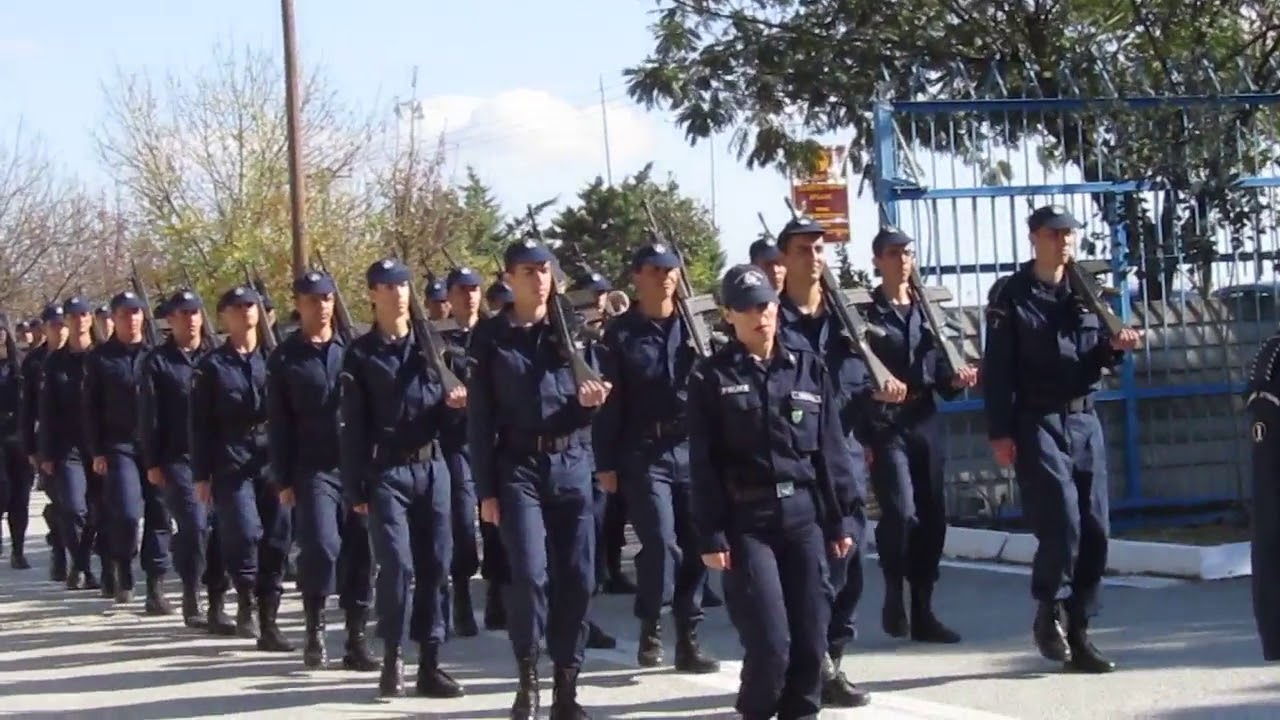 Ορκωμοσία Αστυφυλάκων Κομοτηνής, Παρέλαση