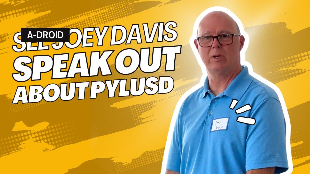 The REAL State of the District: This Is Why Dr. Cherniss Did Not Want Joey Davis Speaking Out!