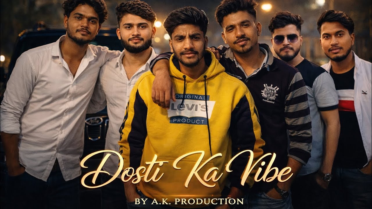 ✨&lsquo;Dosti Ka Vibe&rsquo; A timeless friendship anthem 🎶🤍Presented by&lsquo;A.K. Production&rsquo; #TrendingMusic #fyp